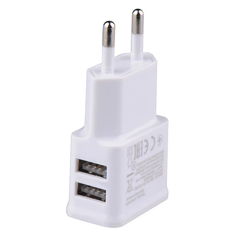รูปสินค้า อะแดปเตอร์ชาร์จ USB 2 พอร์ต 5V 2A ชาร์จได้ทุกแบรนด์