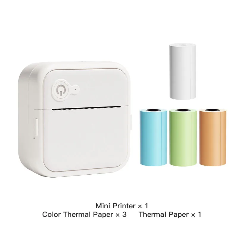 Dolewa D8 draagbare thermische sticker- en papierprinter, mini-etikettenprinter, fotoprinter, ideaal als cadeau._voghion.com