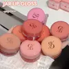 Canned Jam Lip Gloss Gege Bear Jam Lip Honey Moisturizing and Shiny Mirror Non Sticky Makeup Lip Glaze 4