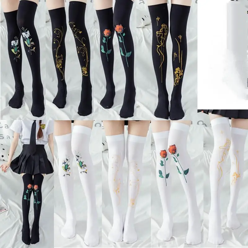 Retro Kompressionsstrümpfe Mit Schmetterling - Für Damen & Herren