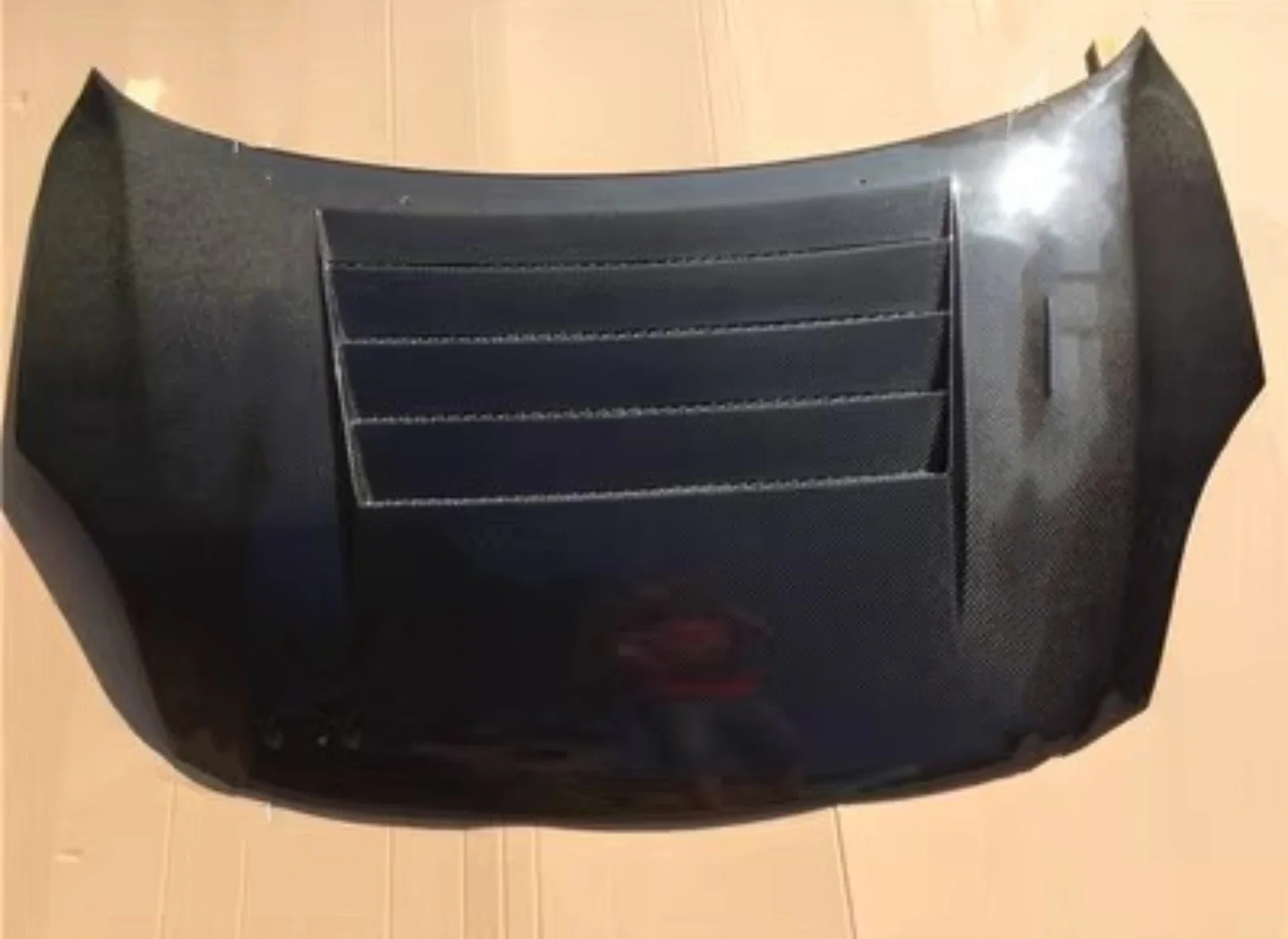 Carbon Fiber Look Hood Bra For Suzuki Swift 2010-2017 – Front End Nose Mask Bonnet Protector By Auto-Bra - View #5