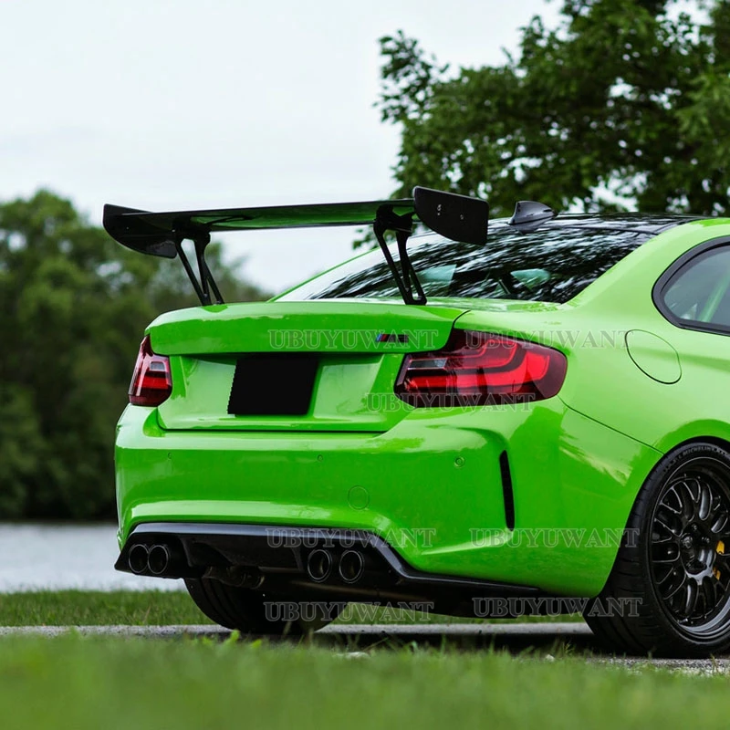 Фото Универсальный Спойлер для BMW M2 M3 M4 GTS, спойлер для заднего багажника из натурального углеродного волокна в стиле RKP, автомобильные товары, внешние части №4