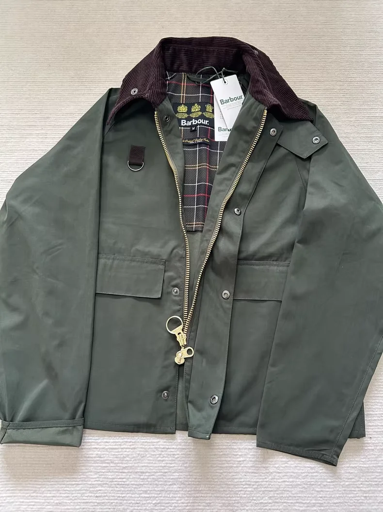 Barbour Peached Spey Japanese style wax-free fishing jacket