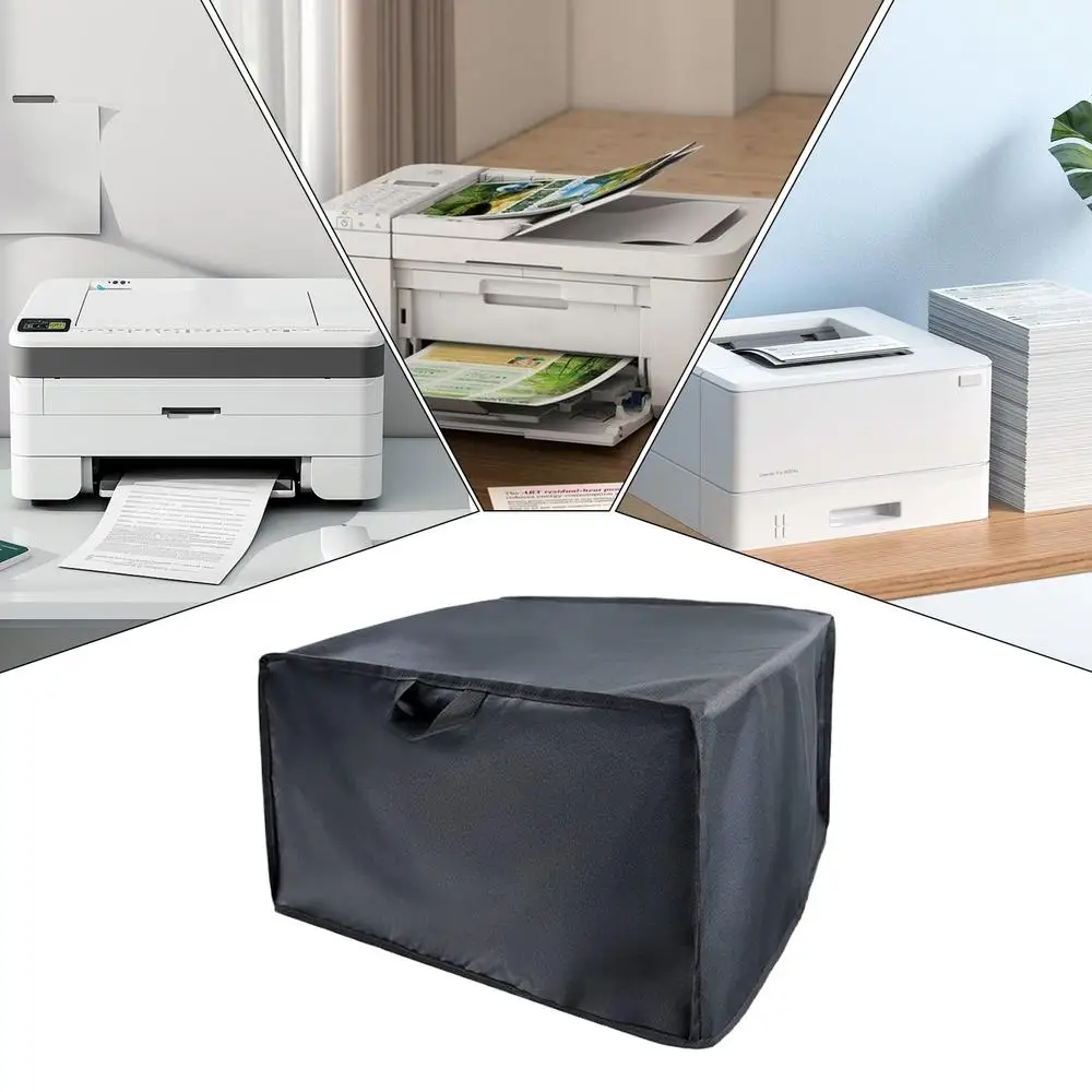For HP/Epson/Canon/Brother Wireless Printers Printer Dust Cover Portable Oxford Cloth Printer Covers Water Resistant Wireless
