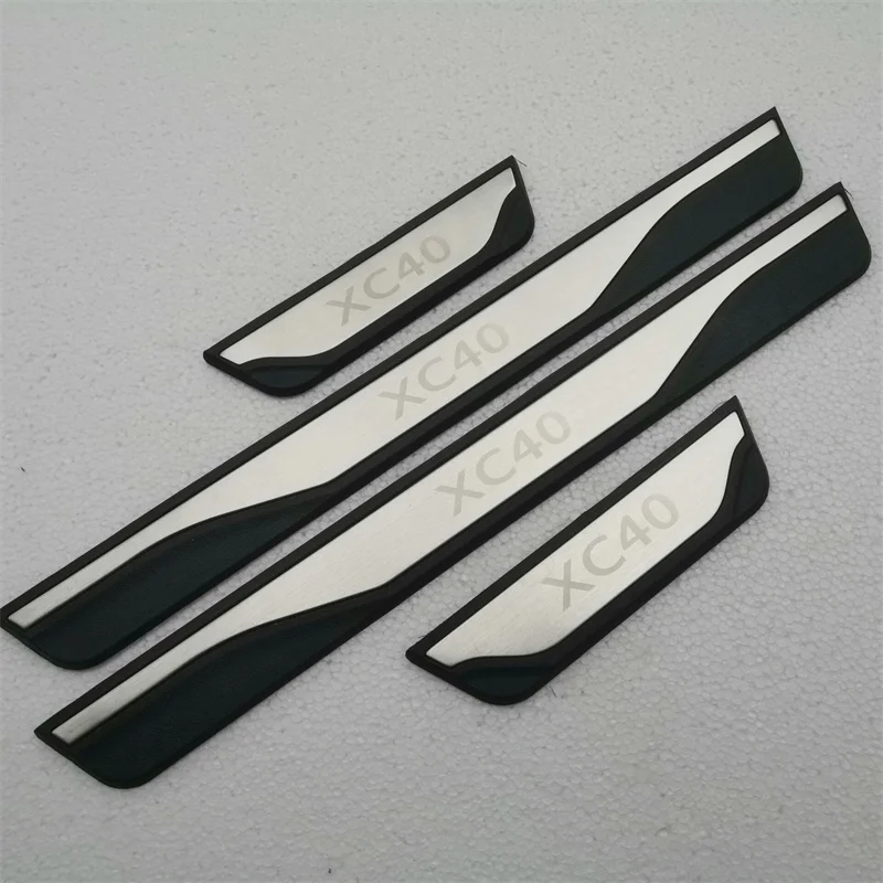 Car Door Sill Scuff Plate Cover Trim Threshold Pedal Styling Protector Accessories