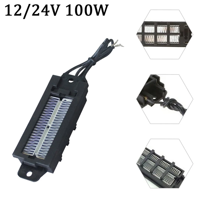 12/24 V -Os Szigetelt Elektromos Kerámia Termosztatikus Ptc Fűtőelem Légmelegítő Hely 55X22 Mm - Image 5