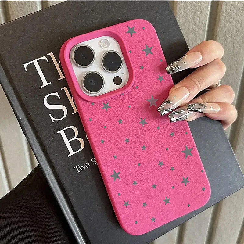 Universal Gray Stars Shockproof Soft Phone Case - Stylish and Durable Cover