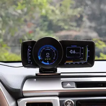 Display automatico HUD head-up display OBD LCD instrument driving computer HD GPS Beidou Turbo A600 AP-7