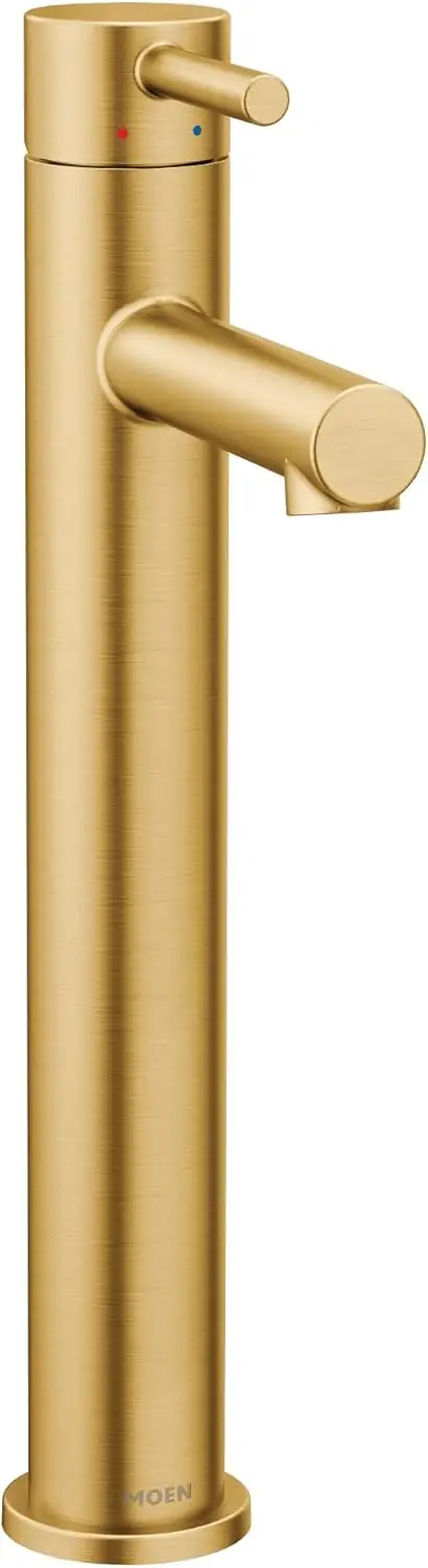 

Современный Смеситель для раковины с одним отверстием и одной ручкой Moen 6192BG, матовый золотой