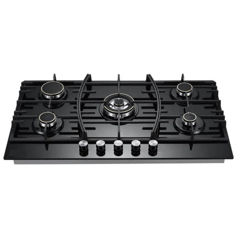 

Electronic Ignition Mode And Traditional Feature 5 coppers Burner Built In Gas Cooktop gas stove