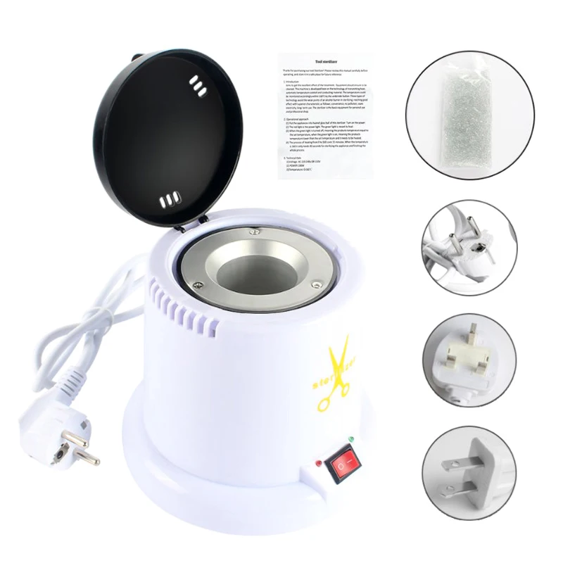 Nail Tool Sterilizer Sterilization Machine Metal Nail Art Tools Supplies Sterilizers High Temperature Manicure Salon