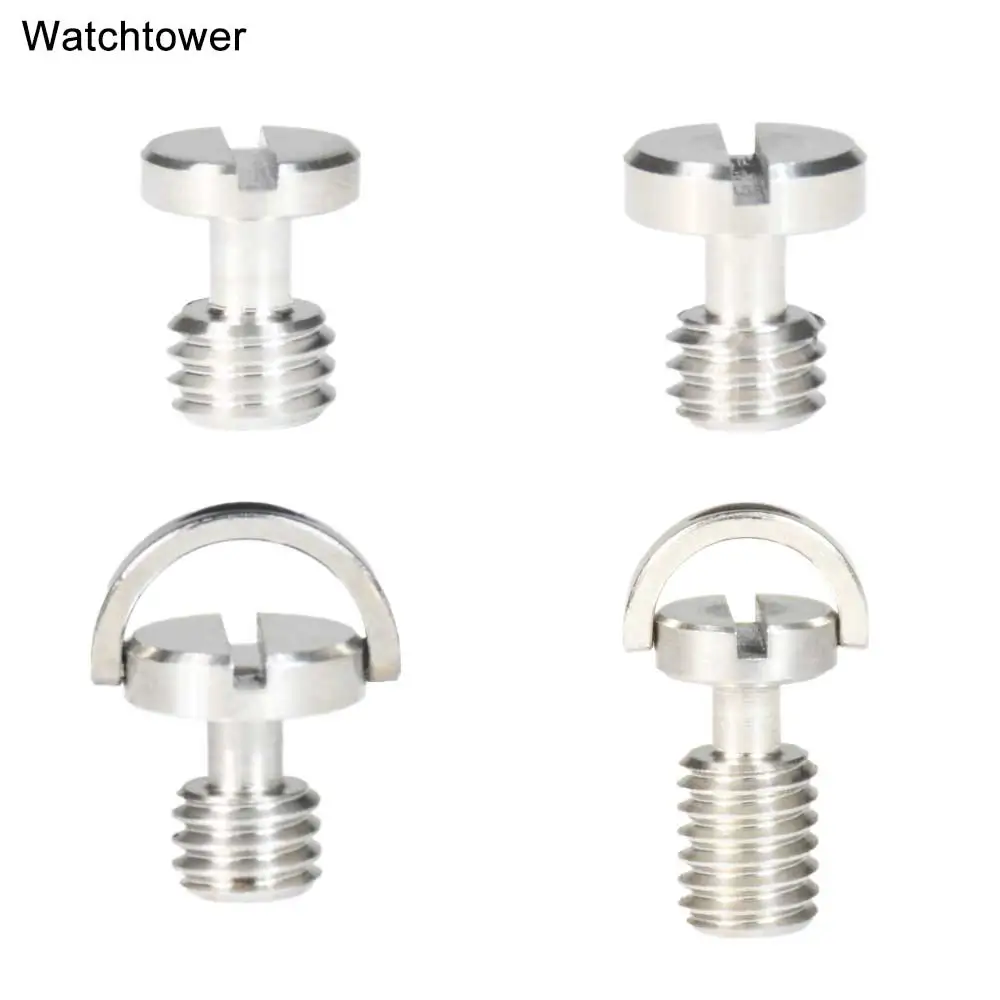 

3/8 Inch Camera Screw Quick Release Plate Clamp Tripod Monopod Ballhead Mount Adapter C-ring Photography For DSLR
