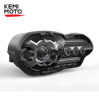 オートバイledヘッドライトbmw bmw K1300R K1200R 2005-2009 2010-2013完全なledプロジェクターヘッドライトアセンブリ