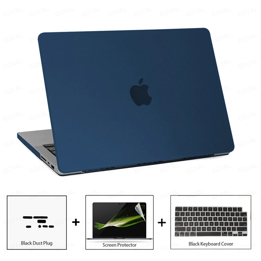 Ultimate Laptop Protection Kit: Ultra-Thin Case, Dust Plug, Screen Film & Keyboard Cover