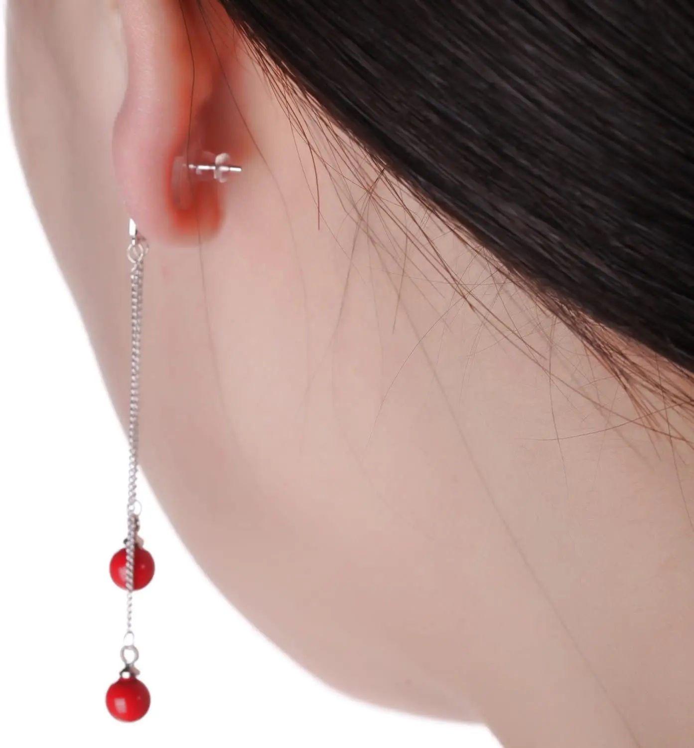Fishhook Earring Backs Rubber Ear Stopper for Jewelry Making Bullet Clutch Earring Backs Replacements 100-200pcs