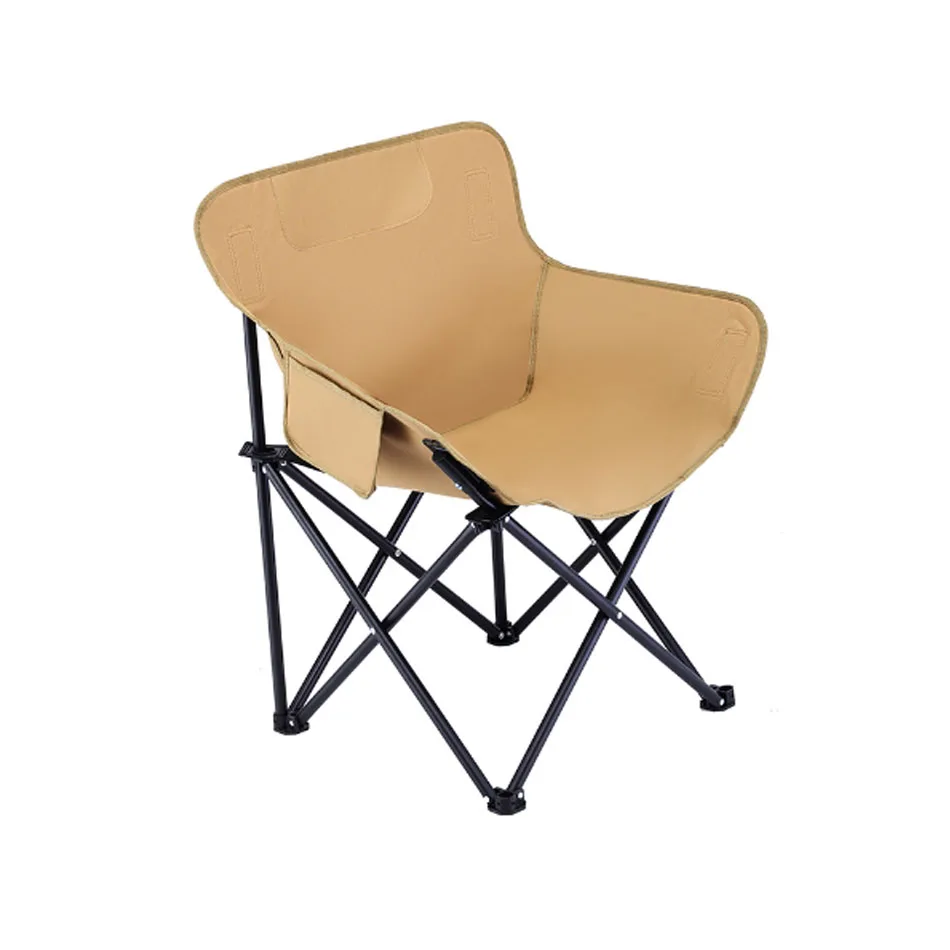 1pcs Foldable Camping Chairs Lightweight Folding Chair Toursit Backpacking Travel Fishing Chairs Garden Balcony