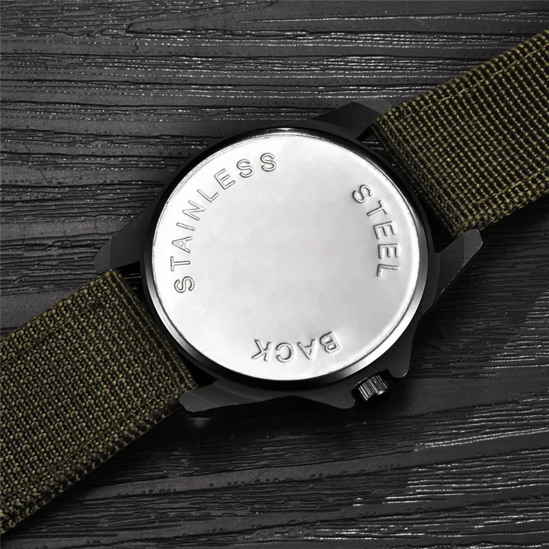 Men Cheap Brand Watches Fashion Nylon Band Simple Military Sports Date Quartz Watch Erkek Barato Saat Relogios Masculinos 2024