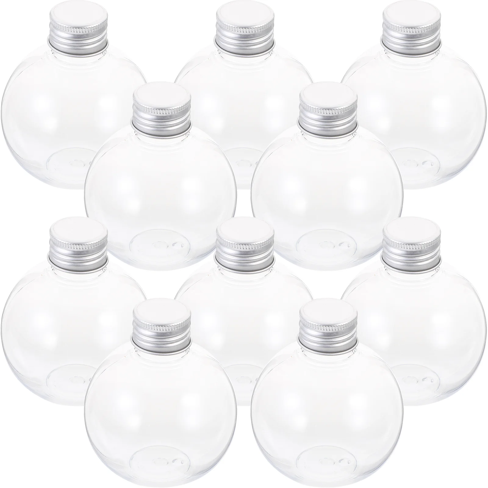 

Light Bulb Shaped Glass Bottle 150Ml Transparent Glass Beverage Tea Water Drink Balls Jug