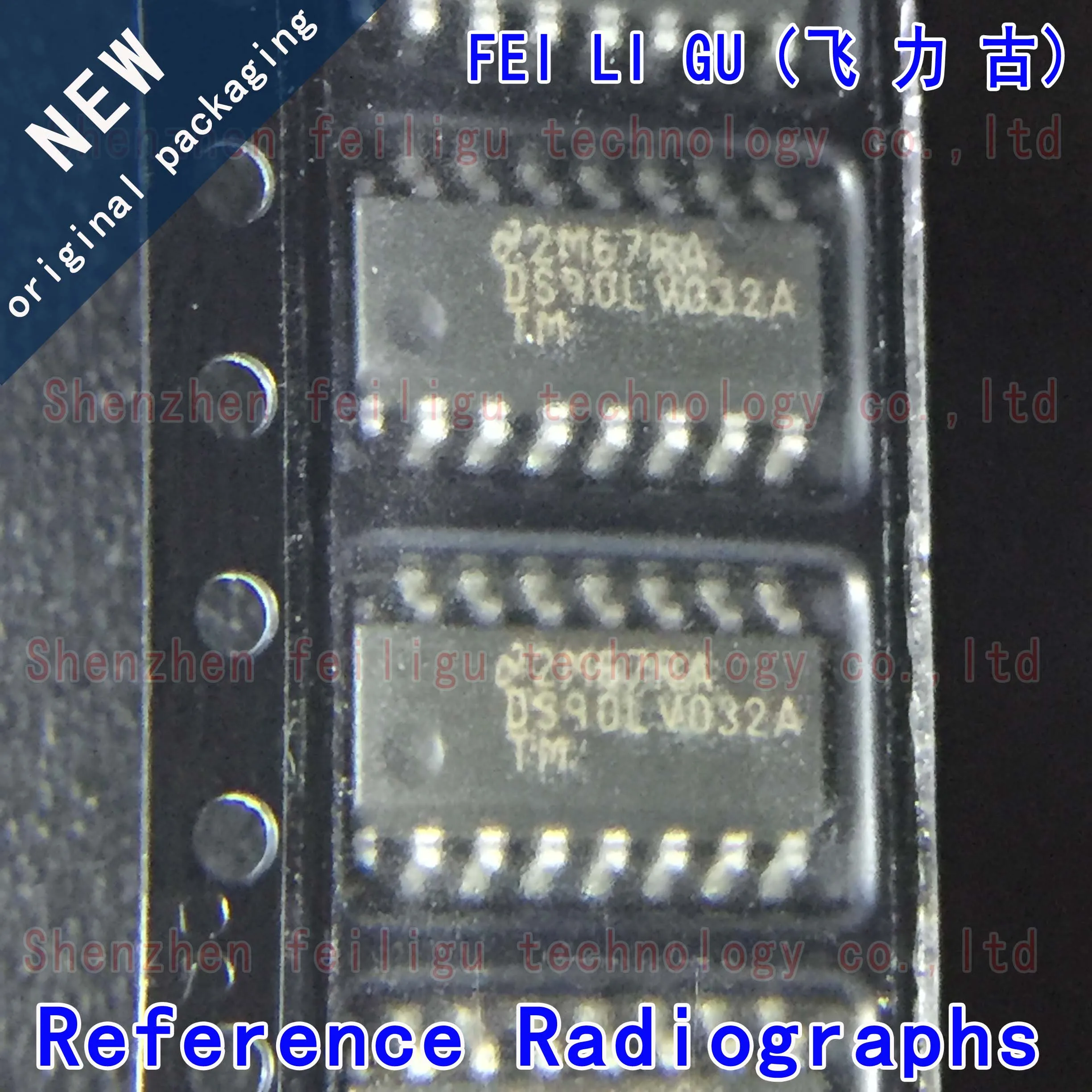 

1~30PCS 100% New original DS90LV032ATMX/NOPB DS90LV032ATMX DS90LV032ATM DS90LV032A Package:SOP16 LVDS receiver chip