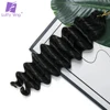 Pre Separated Crochet Braids Human Hair Extensions Deep Wave Burmese Remy Hair Bundles With Loop Knotless For Braiding Curly 4
