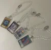Yu Gi Oh Necklace Originally Customized Cuban Chain Handmade Animation Trend Small Couple Accessories Versatile