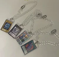 Yu Gi Oh Necklace Originally Customized Cuban Chain Handmade Animation Trend Small Couple Accessories Versatile