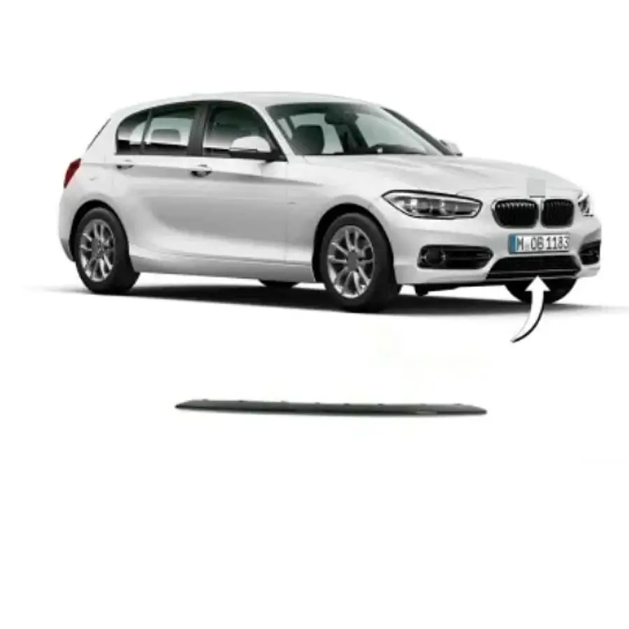 BMW 1 시리즈 F20 자동차 부품용 글로스 블랙 프론트 범퍼 하단 장식 패널 51117371726 (VIN을 제공하십시오.)
