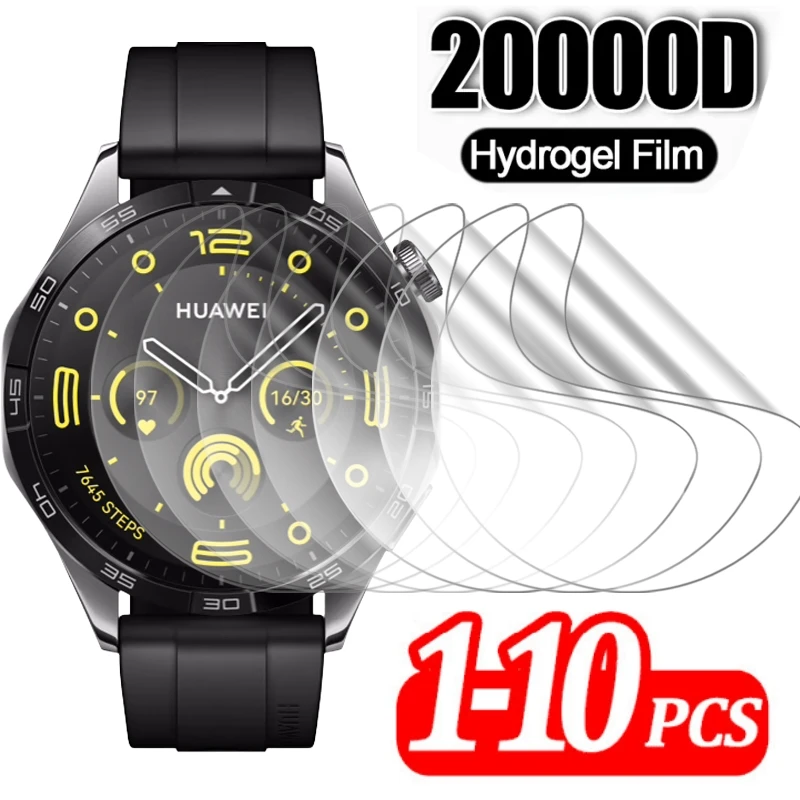 

For Huawei Watch GT4 GT 4 41/46MM Smartwatch Screen Protector Anti-scratch Hydrogel Soft TPU Film For Huawei Watch GT4 46mm 41mm