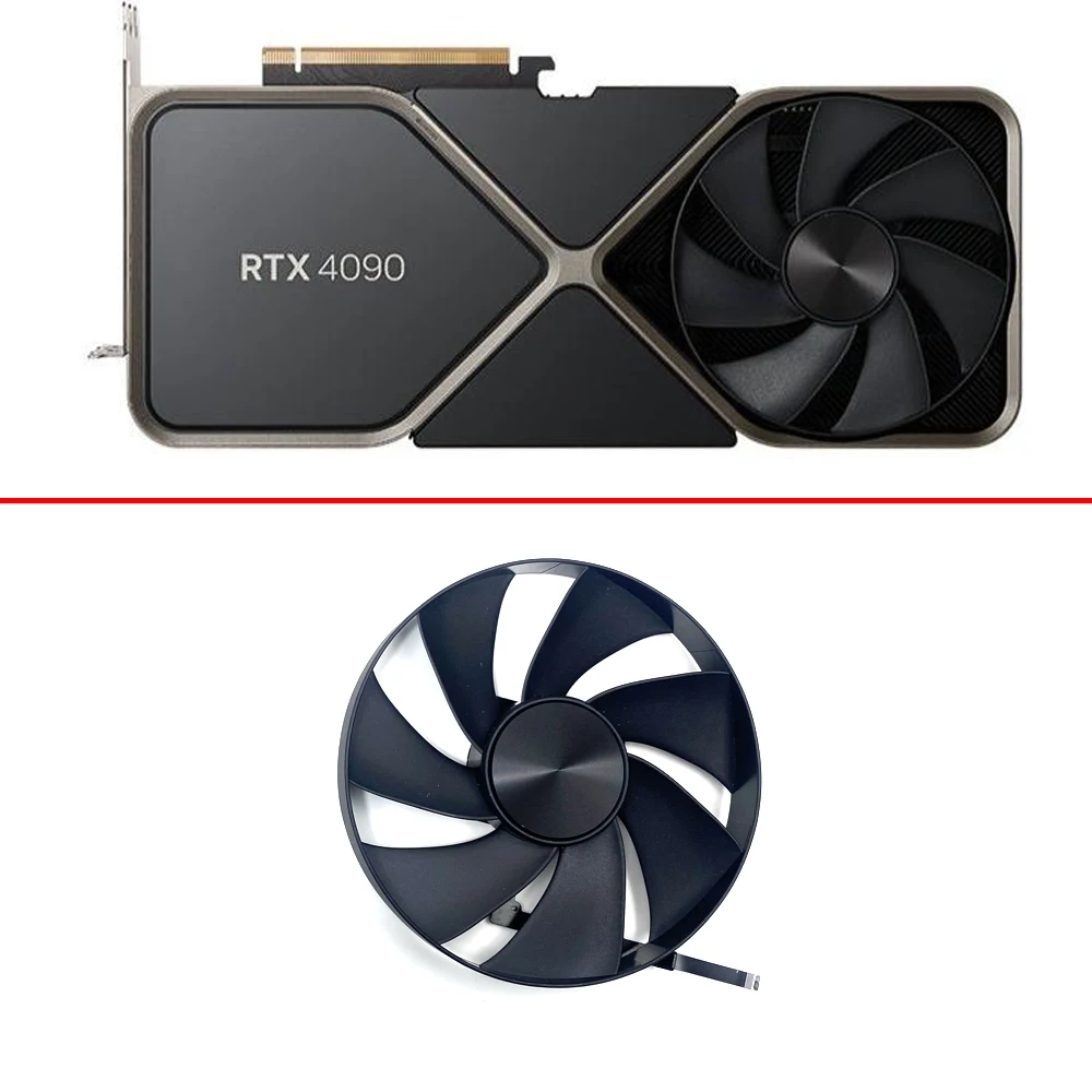 

NEW Cooling Fan 115MM D4A31K04 AD4A31K05 RTX4090 GPU FAN For NVIDIA GeForce RTX 4090 Founders Edition Graphics Card Fans