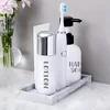Multi-Purpose Silicone Vanity Tray For Bathroom Dressing Table Organize Soap Shampoo Perfume Jewelry 4