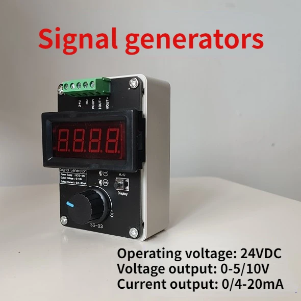 

Генератор сигналов 0-20 мА/4-20 мА/0-10 В, регулируемый аналоговый источник тока и напряжения