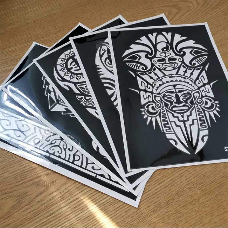 Tribal Sleeve Tattoos Stencils