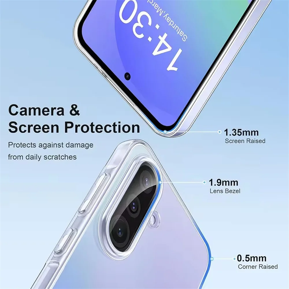 Ultra Thin Transparent Shockproof Phone Case