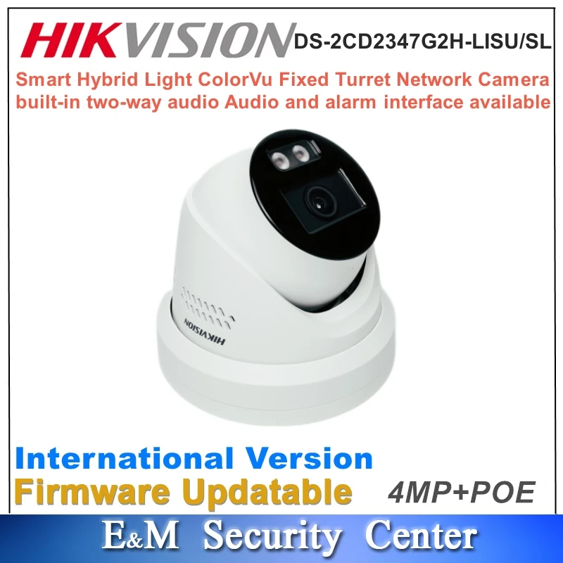 الأصلي Hikvision DS-2CD2347G2-LSU/SL DS-2CD2347G2H...