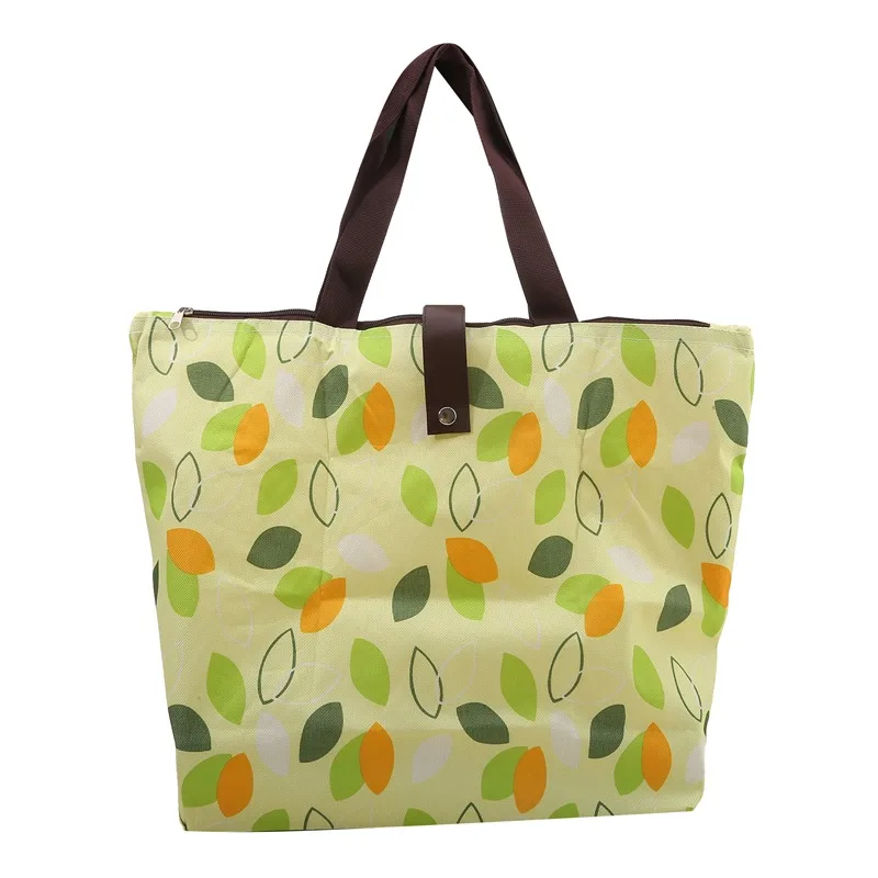 Large Reusable Shopping Bag Portable 600D Oxford Fabric Waterproof Foldable Organizer Storage Shopper Handbag Shopping Tote Bag 2