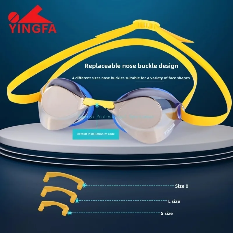 Original Yingfa Competiton Swimming Goggles Waterproof Anti Fog Professional Swimming Goggles Accessories