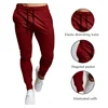 Casual Pants Men's Jogger Sweatpants Large Size Elastic Waist Sports Casual Trousers Loose Fitness Clothes Spring Thin Section 2