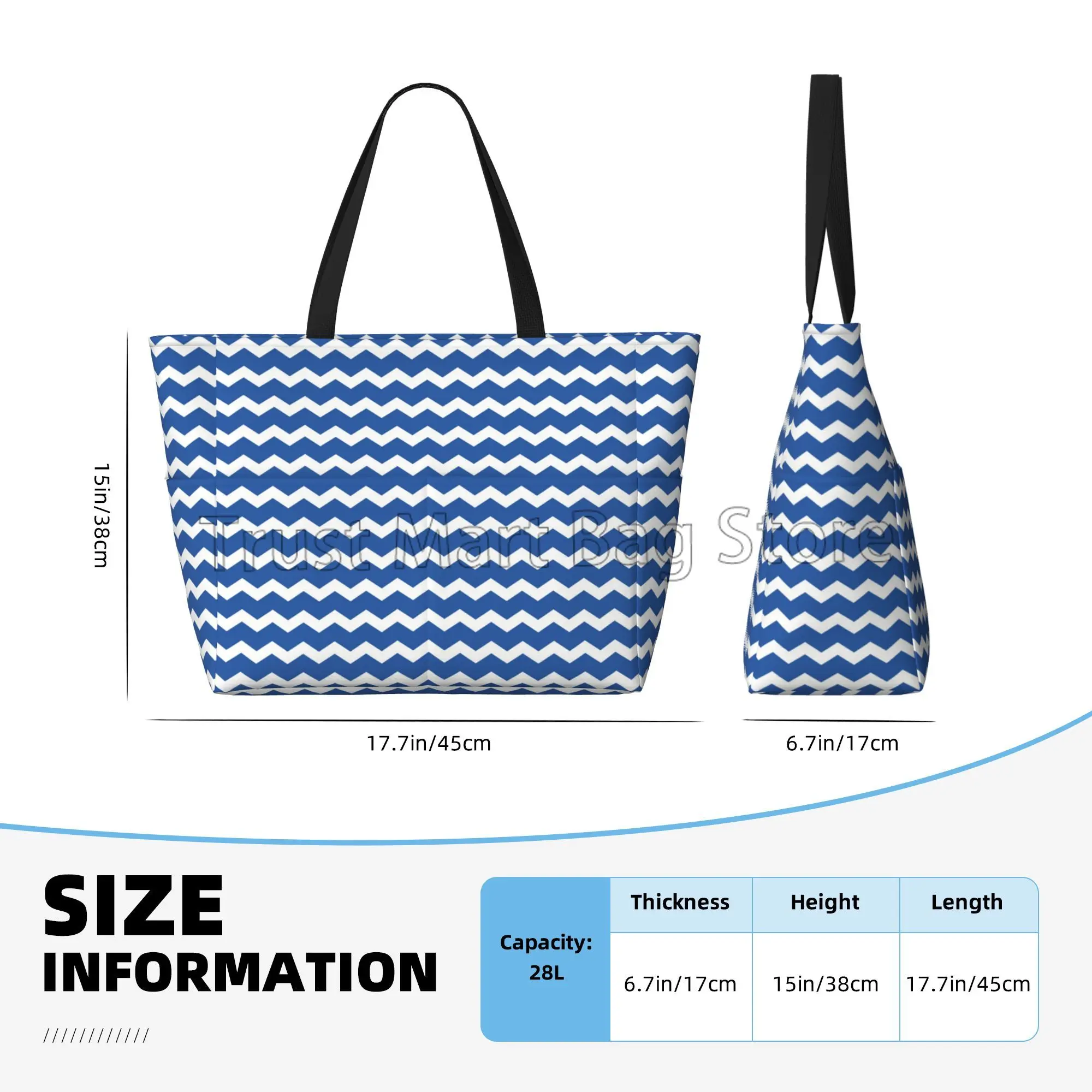 Borsa Spiaggia Grande Donna Impermeabile - Tote Bag Floreale Con Tasca Bagnata, Ideale Per Viaggi E Piscina - Foto 12