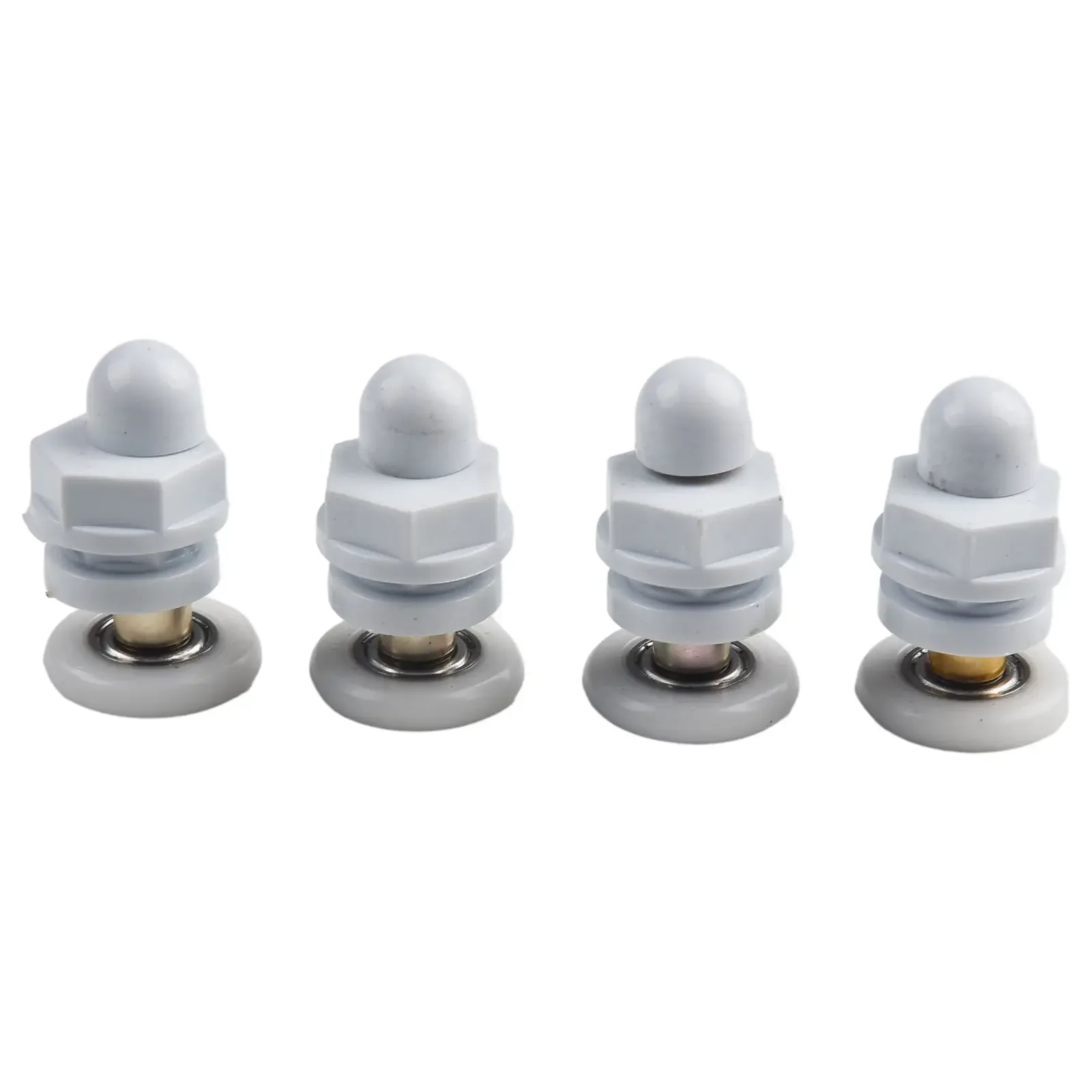 4pcs19mm/23mm/25mm/27mm/29mm Door Roller Shower Rooms Cabins Pulley Shower Room Roller Runners Wheels Pulleys Diameter