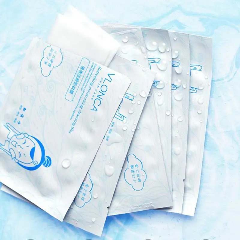 1/3/5 PCS Disposable Makeup Remover Wipes Travel Portable Lazy Face Eye & Lip Makeup Remover Deep Cleaning Without Tightness 4