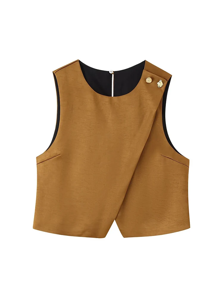 Women 2 Pieces Belt Pants Sets 2025 New Fashion Short Vest Trousers Set Women's Suit Casual Two Piece Woman Outfits