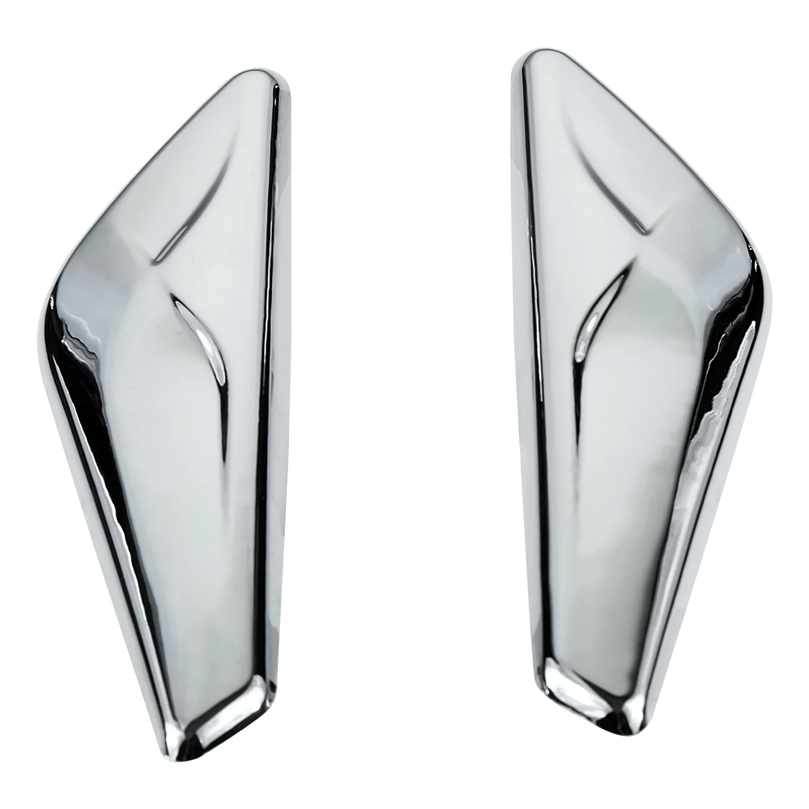 

Переднее крыло автомобиля, 2 шт., хромированная отделка водителя/пассажирской стороны 51117338569,51117338570 для BMW X3 F25 X4 F26 2015-2018