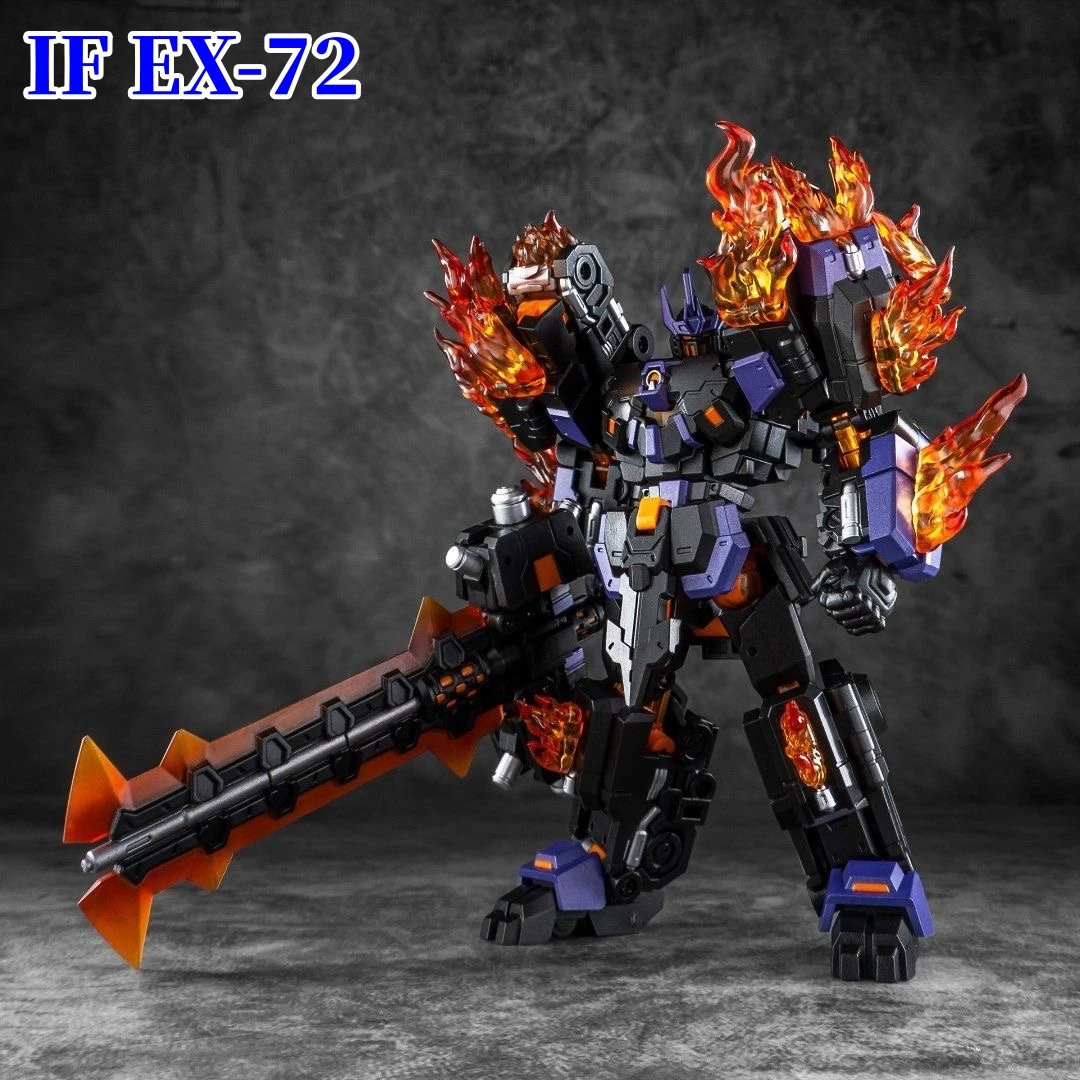 1948 Coming Soon】Trasformazione Della Fabbrica Di Ferro Se Ex-72 Ex72 The Fallen Chaos Blaze Mini Action Figure Toys