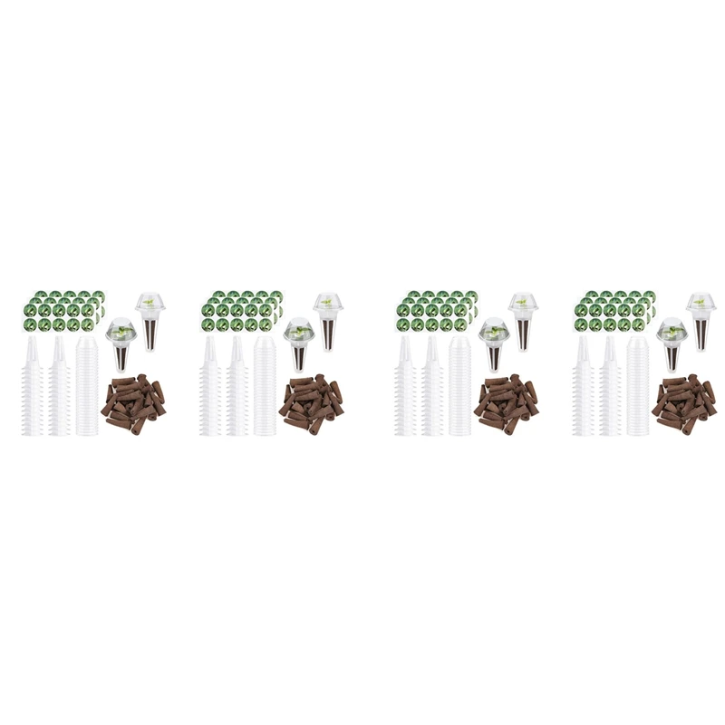 

Garden Accessories Plant Pod Kit Including 120 Pieces Plant Grow Sponges 120 Pieces Labels For Seed Starting System