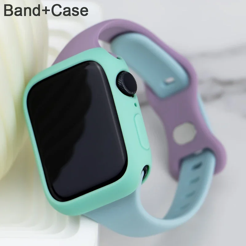Soft Silicone Sports Strap with Protective Case