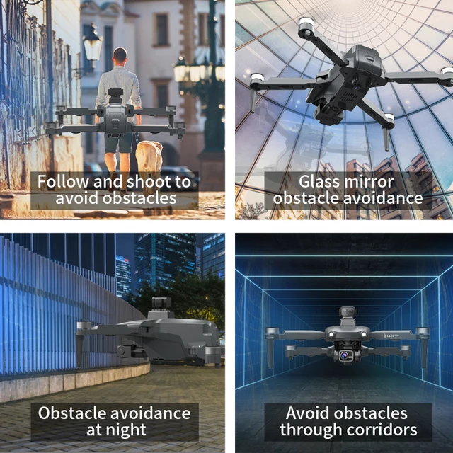 Original L600 PRO MAX GPS Drone Professional 3-Axis PTZ HD Dual Camera Obstacle Avoidance Brushless Motor 5G WIFI RC Quadcopter