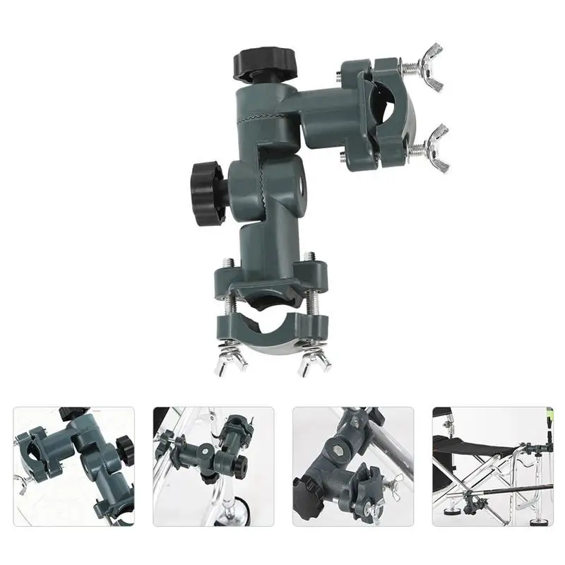 Fishing Chair Umbrella Stand Bait Tray Holder Fishing Rod Holder Bracket Universal Outdoor Umbrella Frame Accessories Fishing Umbrella Stand