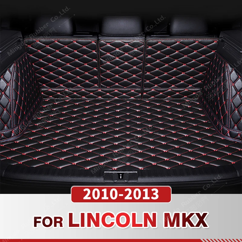 

Auto Full Coverage Trunk Mat For Lincoln MKX 2010-2013 12 11 Car Boot Cover Pad Cargo Liner Interior Protector Accessories