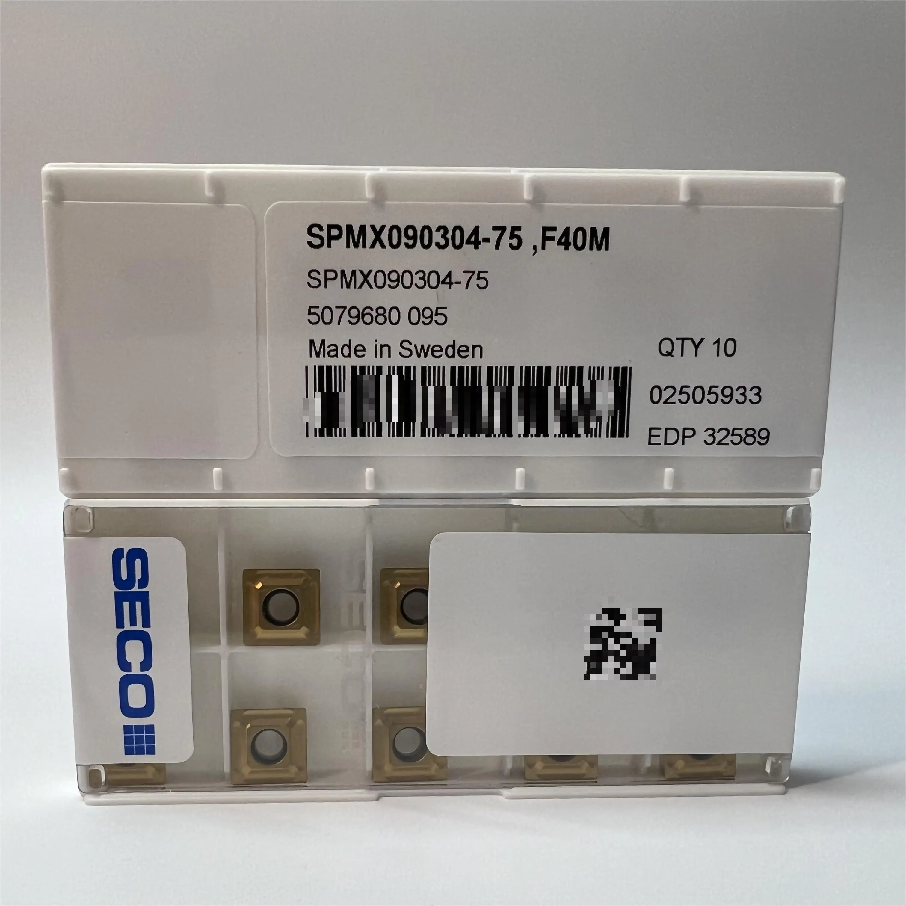 SPMX090304-75 F40M Original SPMX090304-75 T25M CNC blade