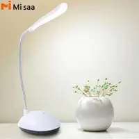 Bedside Lamp Dimmiable Table Top Lanterns Desktop Work Study Night Light For Student Study Reading Rechargeable Bright Desk Lamp 1